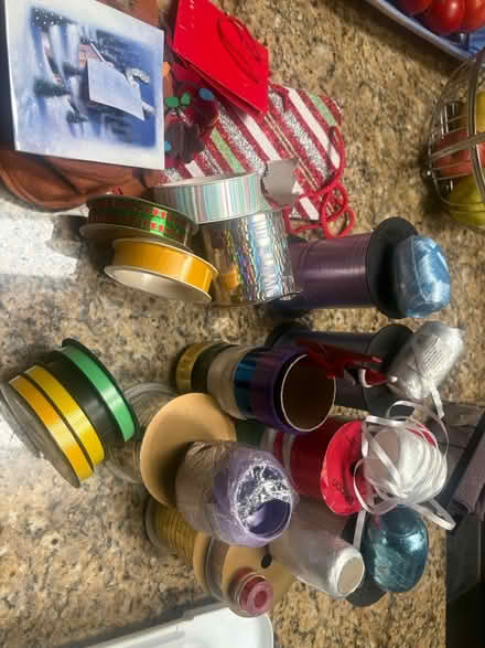 Photo of free Misc ribbons & Xmas bags (Starbucks on Foxworthy/Plummer) #1