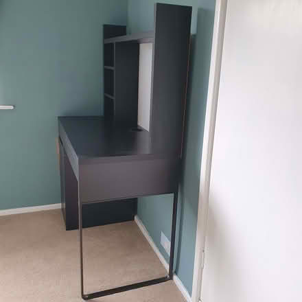 Photo of free Desk, IKEA Micke desk with drawers and shelf. (Over Kellet LA6) #3