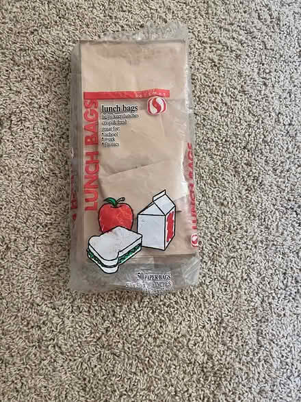 Photo of free Brown paper lunchbags (southwest Sunnyvale) #1