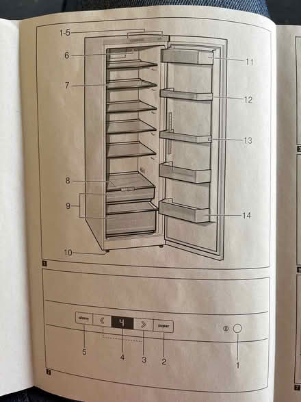 Photo of free Not working Bosch tall fridge (Shirley, Croydon) #3
