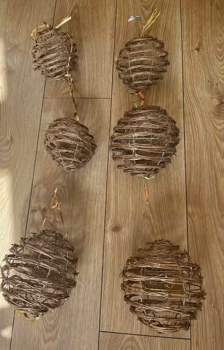 Photo of free Hanging natural look baubles (West Twerton BA2 1LZ) #1