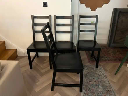 Photo of free 4 chairs (Se1 0eq) #1