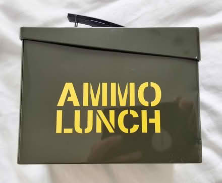 Photo of free Metal 'Ammo' lunch box (Seaford BN25) #2