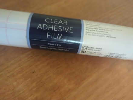 Photo of free Adhesive film for workbooks (Harrow weald) #1