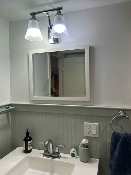 Photo of free Over toilet cabinet and mirror (Wallingford) #3