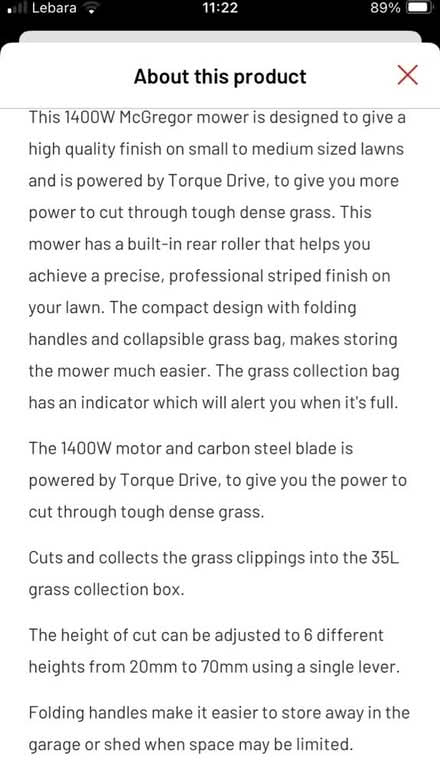 Photo of free Lawnmower (Shelton Lock DE73) #4