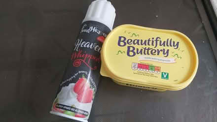 Photo of free Cream & Butter hardly used (Haslucks Green B90) #1