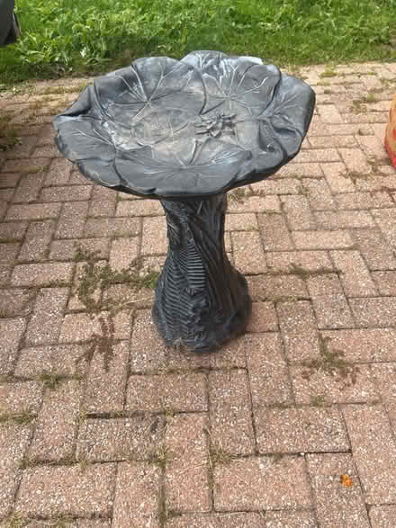 Photo of free Resin bird bath (Mavis & Burnhamthorpe) #1