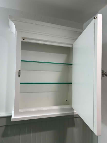 Photo of free Over toilet cabinet and mirror (Wallingford) #2