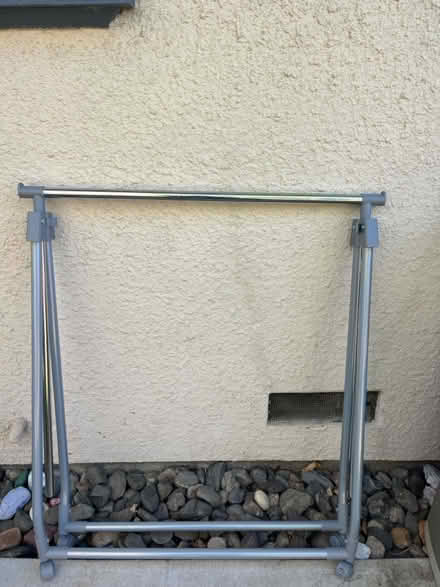 Photo of free Rolling garment rack (Sunny arts area) #1