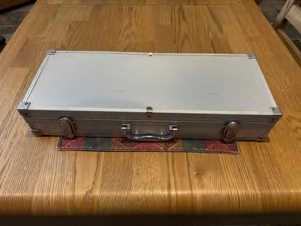 Photo of free BBQ tools set in a case (Little Whelnetham) #2