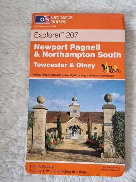 Photo of free Ordinance Survey Newport Pagnell and Northampton South (Salph End MK41) #1