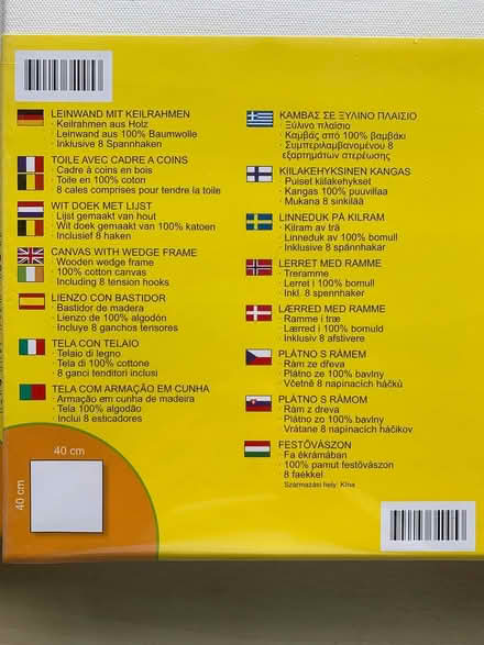 Photo of free Painting canvases (West Byfleet) #2