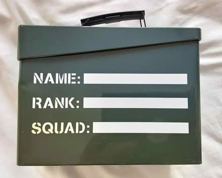 Photo of free Metal 'Ammo' lunch box (Seaford BN25) #1