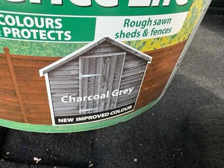 Photo of free Ronseal Charcoal Grey paint (Ashurst SO40) #3