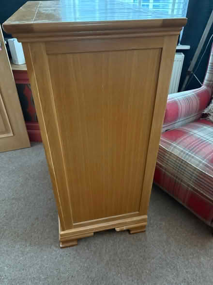 Photo of free Real wood chest of drawers (Woburn Sands MK17) #2