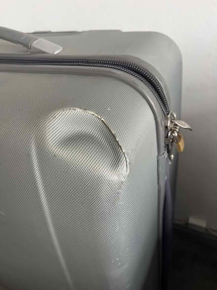 Photo of free Silver hardback suitcase (BB3) #2