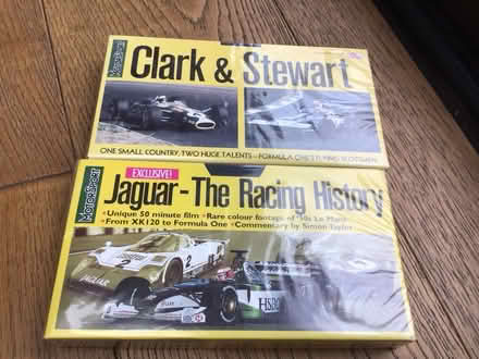 Photo of free Motorsport vhs videos Jaguar and Clark & Stewart (Radlett WD7) #1