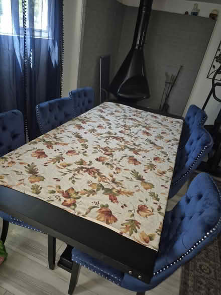 Photo of free Fall table cloth (Abington) #1