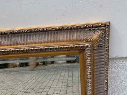 Photo of free Large wooden framed wall mirror (Stroud GL5) #2