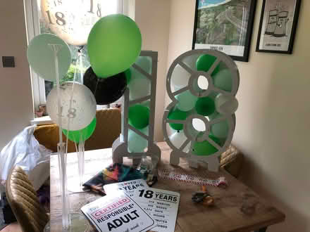 Photo of free 18th birthday decorations (Newfield Green S14) #1