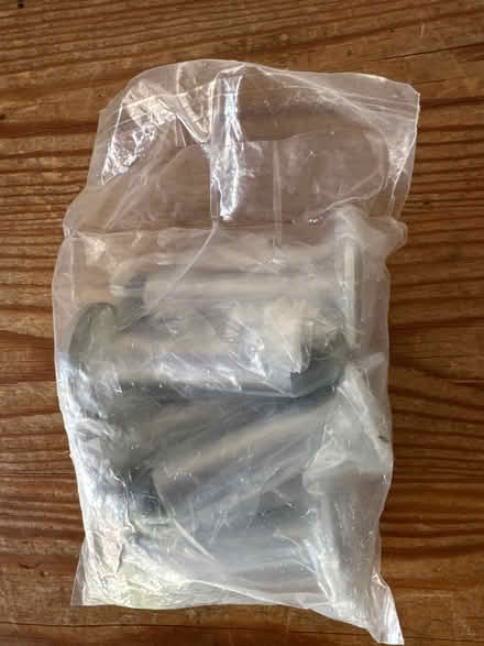 Photo of free 5x Chrome on brass Door stops (Wheathampstead AL4) #1