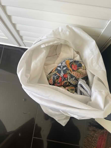 Photo of free Pillowcase full of bed linen (Brentford) #1