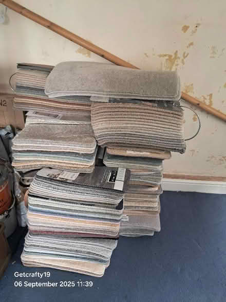 Photo of free Carpet and vinyl flooring samples (Shiregreen S5) #1