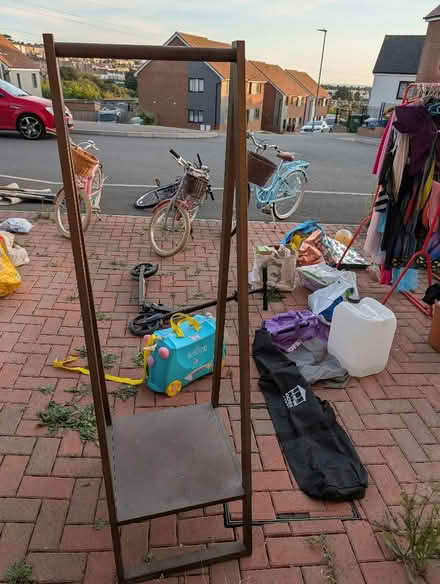 Photo of free Small clothes rack 150cm high 44cm width (Broomgrove TN34) #2