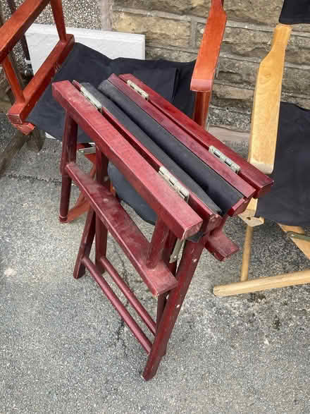 Photo of free Three folding chairs (Bolton le Sands) #2