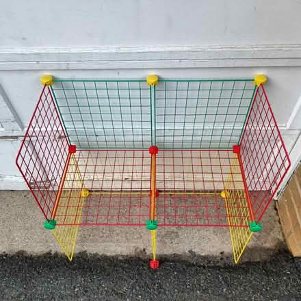Photo of free Colorful Wire Cube Shelving (Ridgefield Park) #2