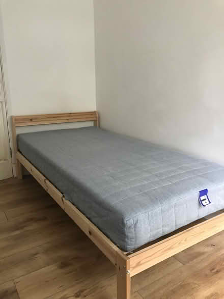 Photo of free Ikea VADSÖ sprung mattress single (Essex Road N1) #1