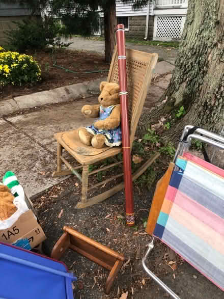 Photo of free Antique rocking chair (East Watertown) #1