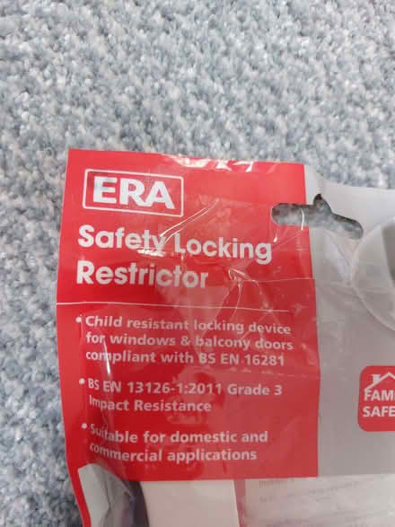 Photo of free Safety Locking Restrictor (Humphrey's End GL6) #3