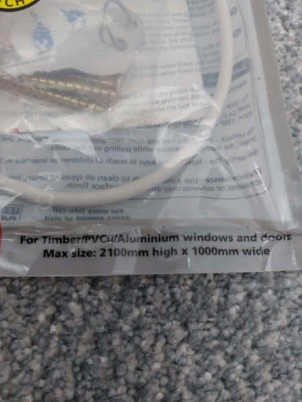 Photo of free Safety Locking Restrictor (Humphrey's End GL6) #4