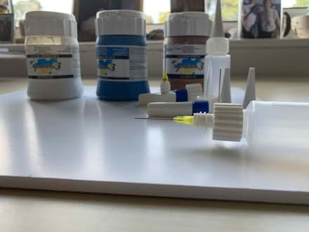 Photo of free Acrylic Paints etc (West Byfleet) #1