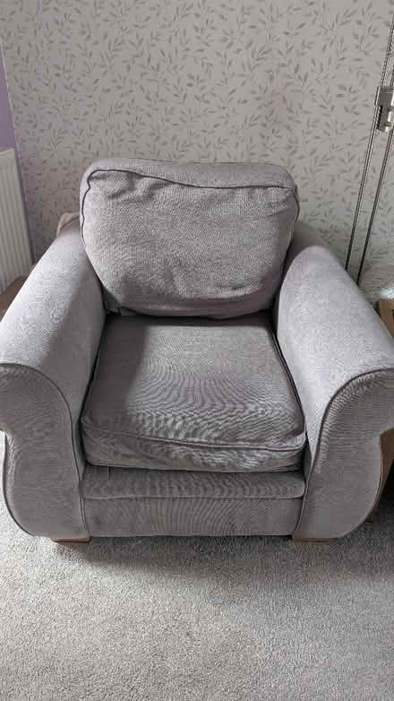 Photo of free 2 seater sofa and 2 armchairs (Old Walcot SN3) #2