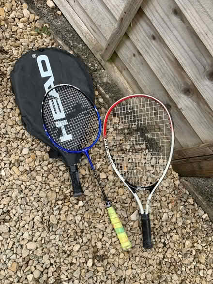 Photo of free Junior tennis & badminton racquets (Bathwick ff) #1