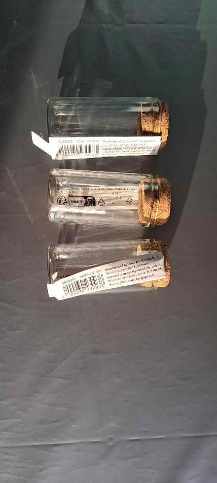 Photo of free 3 small glass jars (Sion Hill) #1