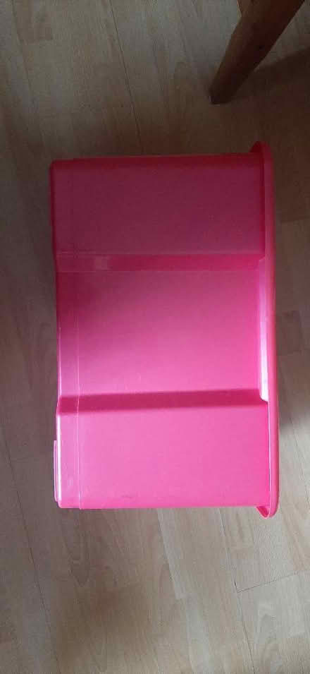 Photo of free Strong fuschia plastic storage box (Loanhead EH20) #3