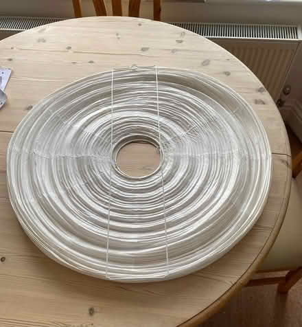 Photo of free Very large paper light shade (Sandrerstead.) #1