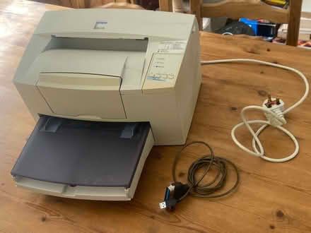 Photo of free Epson black and white laser printer (Shipley BD18) #1