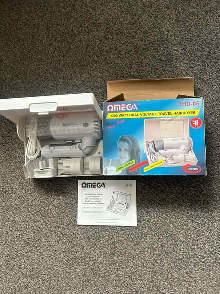 Photo of free Travel hairdryer (Martham NR29) #1