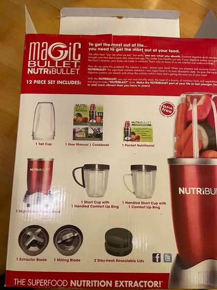 Photo of free Magic bullet - parts only (Sunnyvale (Wolfe)) #1