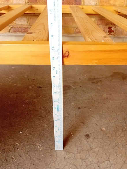 Photo of free 3FT Single wooden Frame Under Bed Guest Trundle Bed (Sele Farm SG14) #2