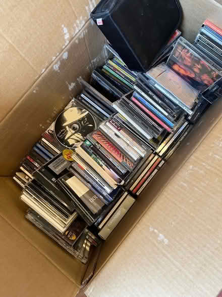 Photo of free Big box of CDs (Shippon OX14) #1