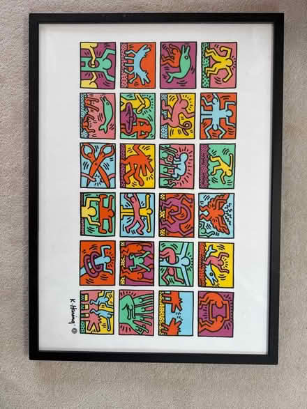 Photo of free Keith Haring (W13) #1