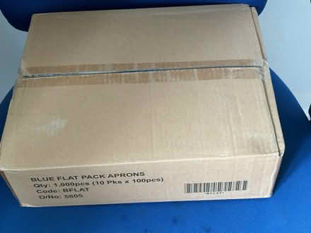 Photo of free Unopened box of disposable aprons (Oxgangs EH13) #1