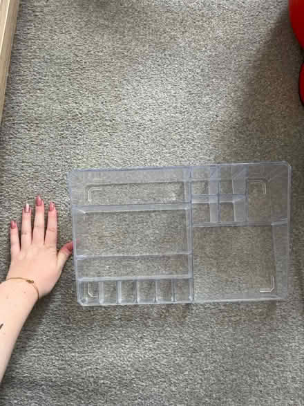 Photo of free Clear acrylic makeup holder (SK1, central stockport) #2