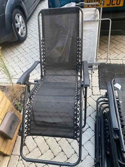 Photo of free 4 reclining garden chairs (Beampark, Rainham RM13) #1